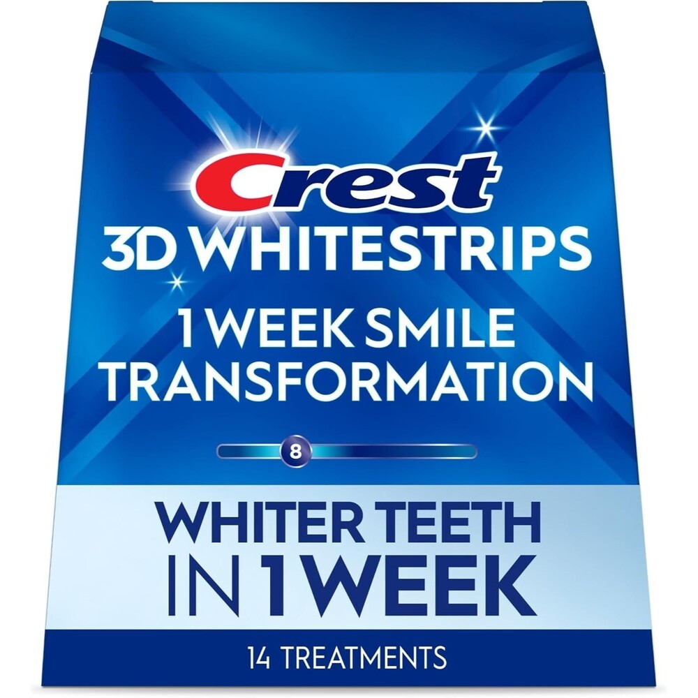 Crest 3D Whitestrips 1 Week Smile Transformation Teeth 13 Treatments 26 Strips